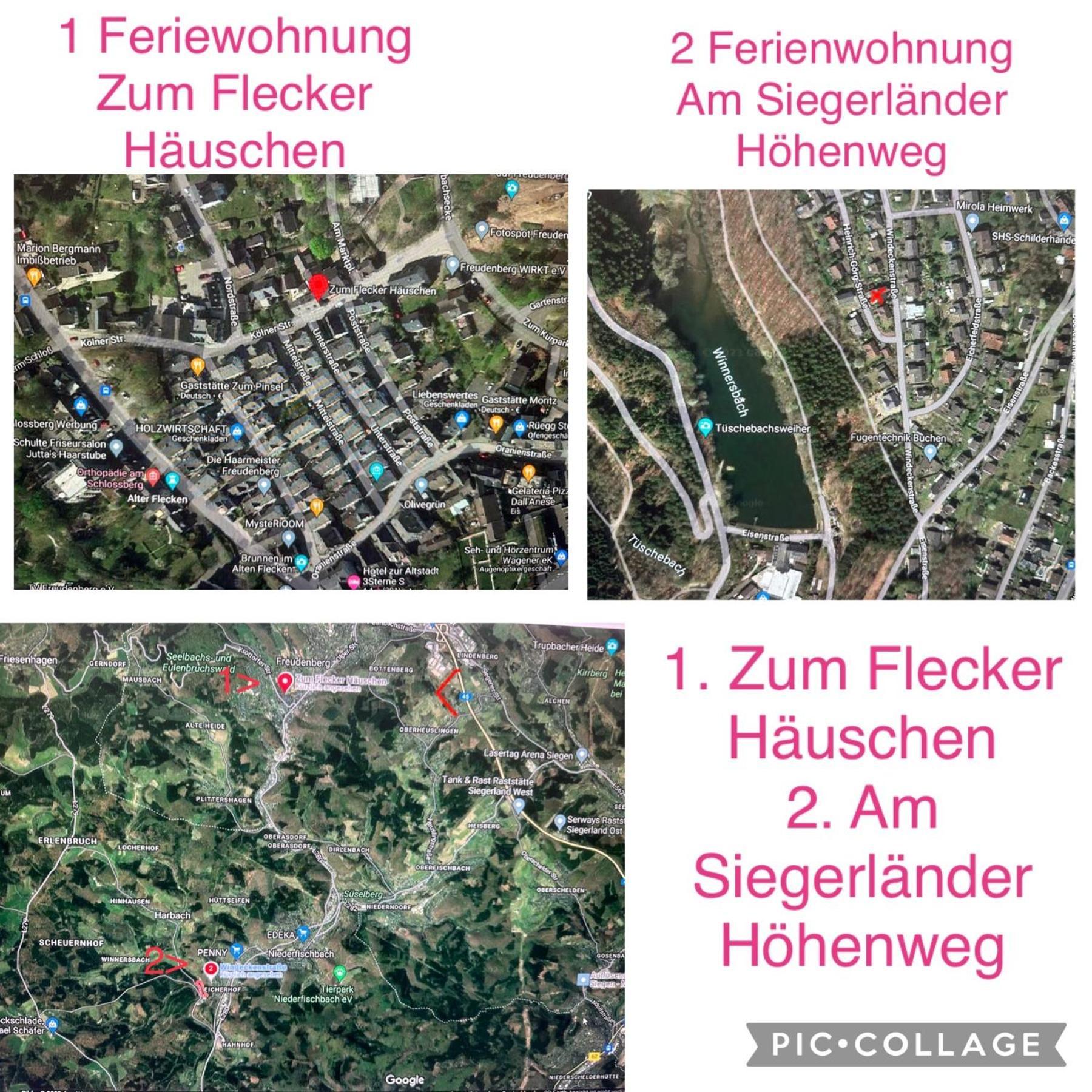 Ferienwohnung " Zum Flecker Haeuschen" In Der Altstadt Freudenberg Freudenberg  Extérieur photo